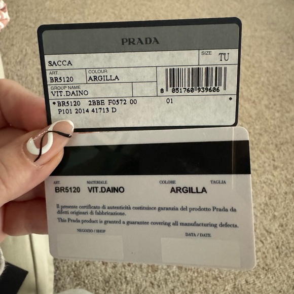 Prada Vitello Daino Bag - Picture 6 of 7